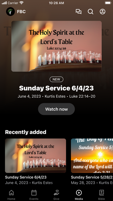 FBC Salisbury Screenshot