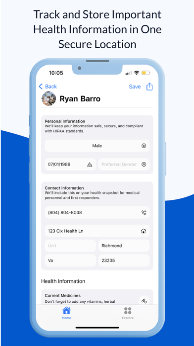Acuity Group Health Plan Screenshot