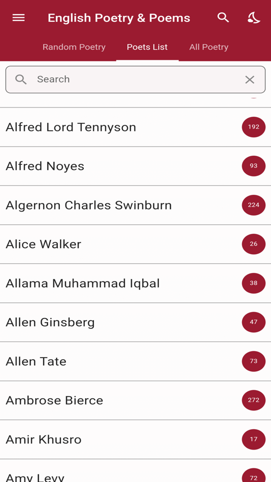 #2. English Poetry and Poems (iOS) 由: Abid Rahim