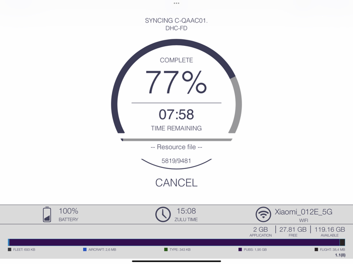 De Havilland Flight Deck