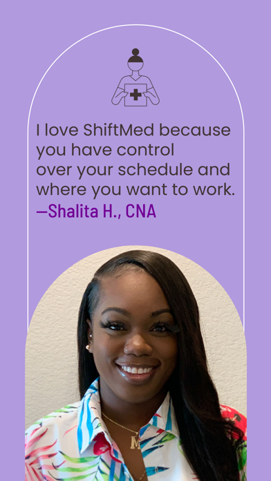 ShiftMed - Nursing Jobs App Screenshot