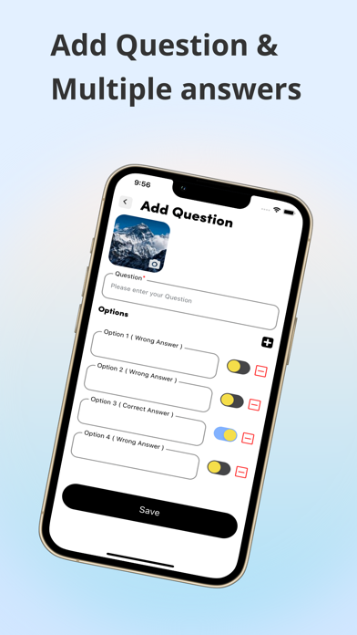 QSurvey - Q&A Quiz Survey app Screenshot