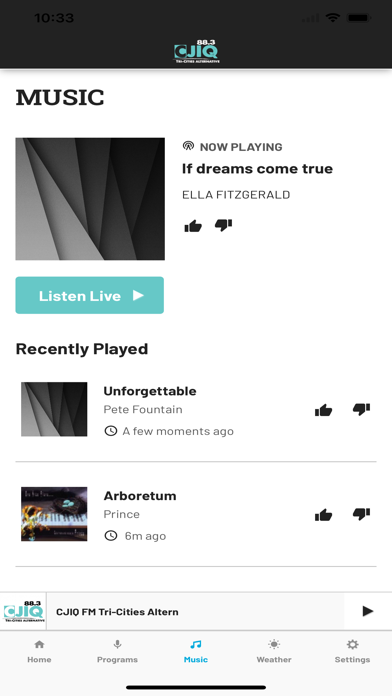 CJIQ 88.3 FM Screenshot