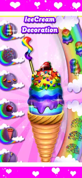 Game screenshot Home Made Rainbow Ice Cream mod apk