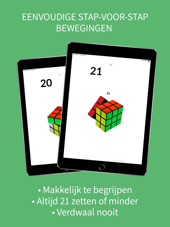 21Moves | Magic Cube Solver iPad app afbeelding 3