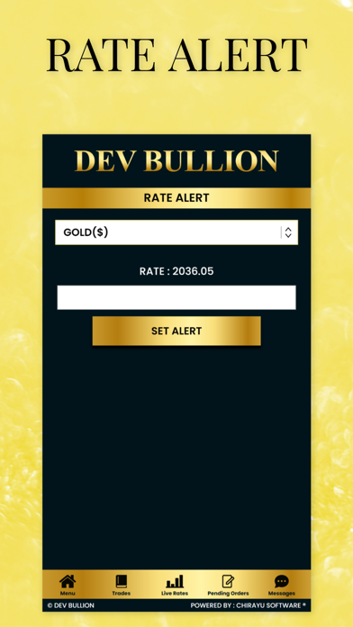 DEV BULLION Screenshot