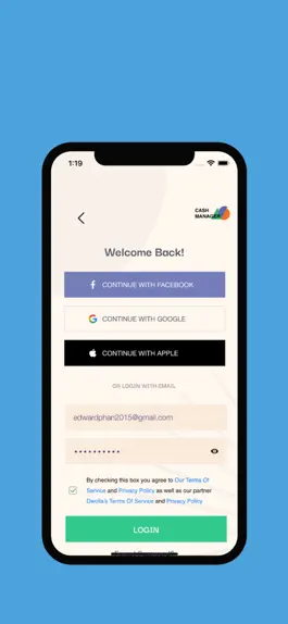 Game screenshot CashManager App hack