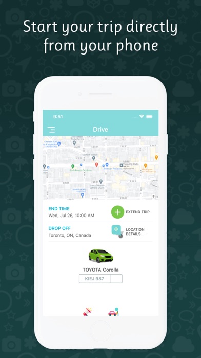 Dryv iPhone screenshot 7 - Travel app