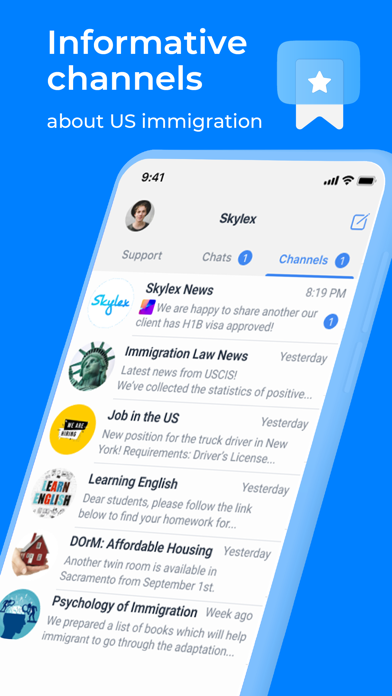 Skylex - Immigration Lawyer Screenshot