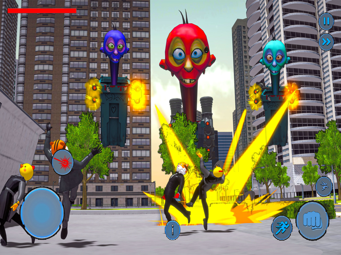 Superhero Fighter Vs Dustbin