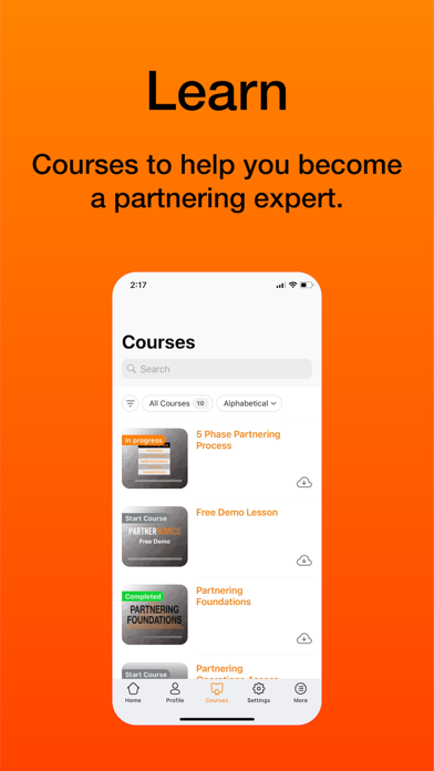 Partnernomics Screenshot