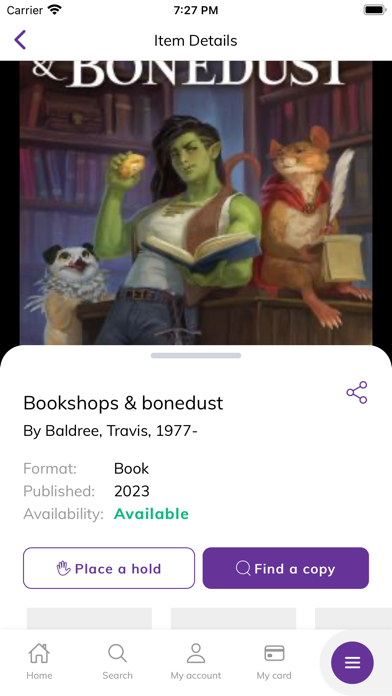 LA County Library Screenshot