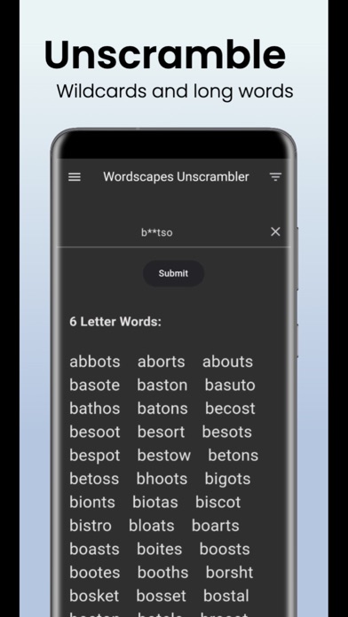 Unscrambler Screenshot