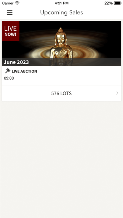 Chalkwell Auctions Screenshot