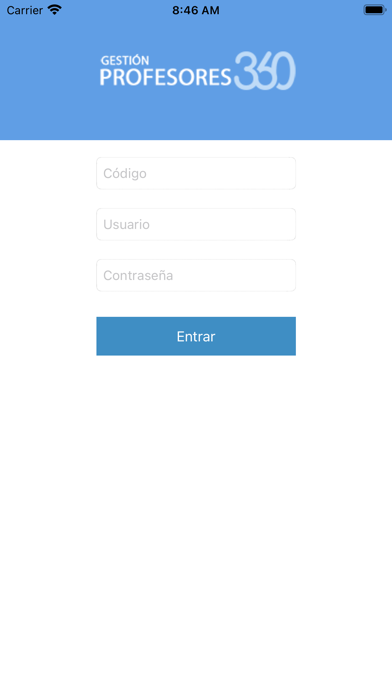 Gestión Profesores 360 Screenshot
