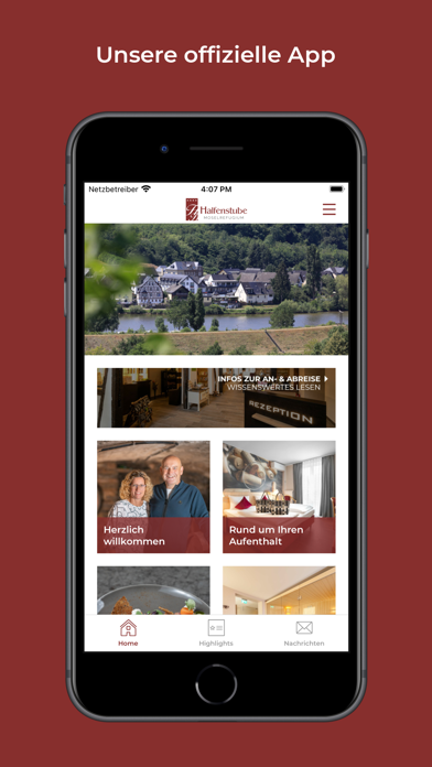 Hotel Halfenstube Screenshot 1 - AppWisp.com Hotel Halfenstube Screenshot 1 - AppWisp.com
