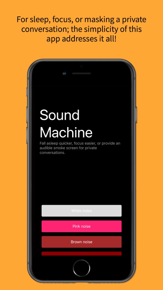 Sound Machine | Static Noise (iOS) 来自: Joshua Schlichting Sound Machine | Static Noise (iOS) 来自: Joshua Schlichting