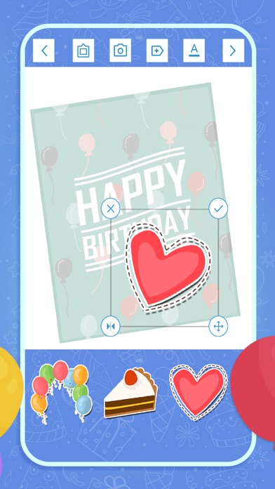 Happy Birthday, Cards Maker Screenshot