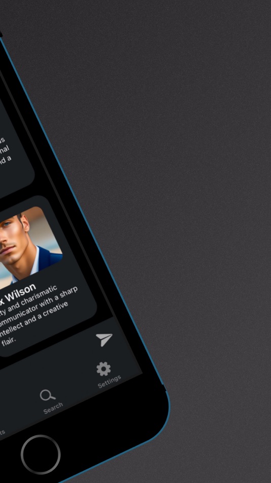 #4. Character AI chatbot assistant (iOS) 由: Alejandro Rodriguez Uson