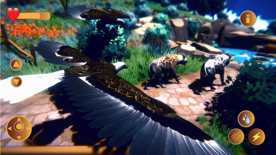 #3. Eagle Simulator 3D Falcon Bird (iOS) Bởi: Muneeb Faisal