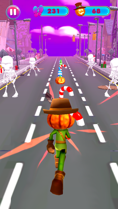 Halloween Rush: Endless Runner Screenshot