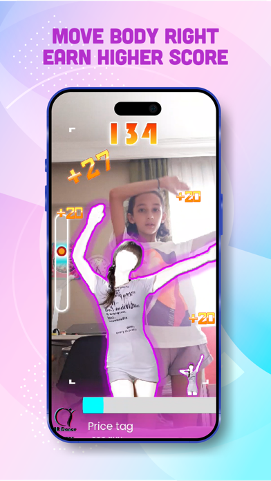 ARDance: move'n groove Screenshot
