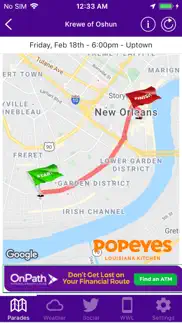 wwl mardi gras parade tracker iphone screenshot 3