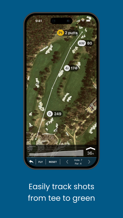 Golf Pad GPS Rangefinder Screenshot