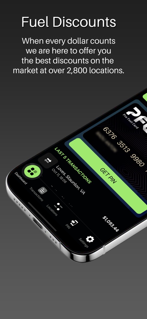 Pro Fuel Card - Finance App | MWM