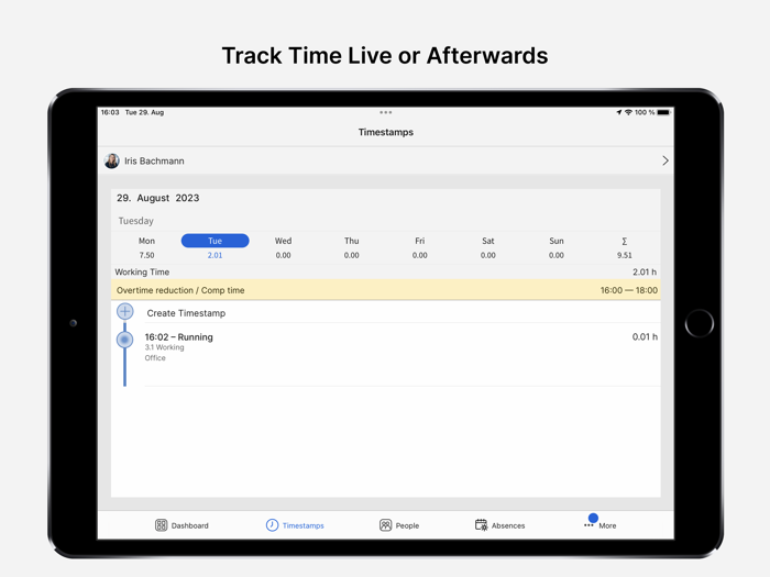 TimeTac - Work Hours Tracker