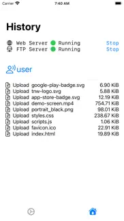 fastfiletransfer iphone screenshot 2