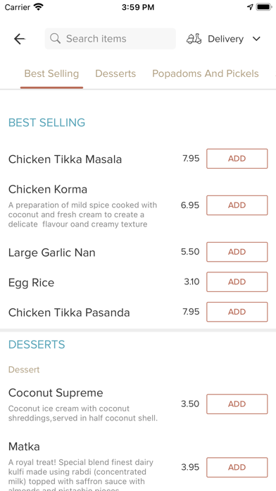 Sufian Curry House Bangladeshi Screenshot