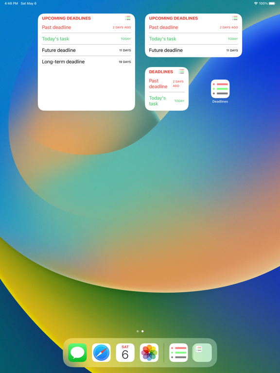 Screenshot #6 pour Upcoming Deadlines