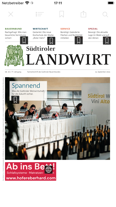 Südtiroler Landwirt Screenshot
