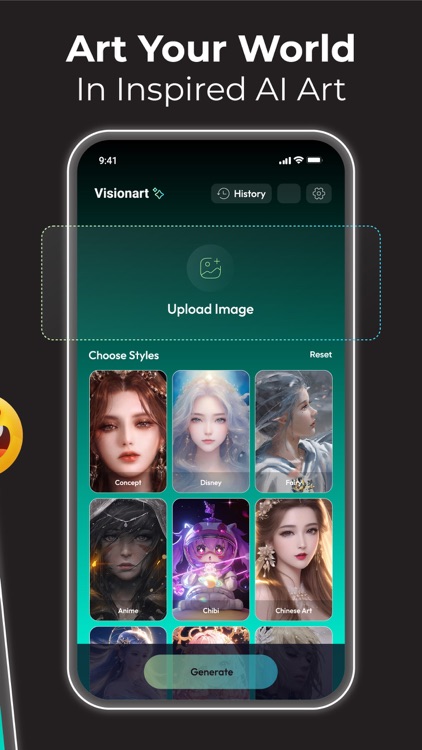 Visionart: AI Art Generator