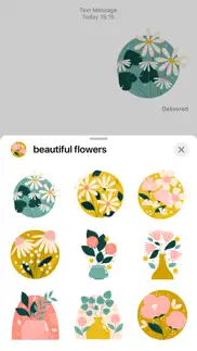 beauty flowers iphone screenshot 2