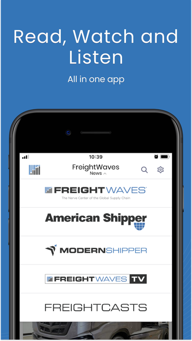 FreightWaves News Screenshot