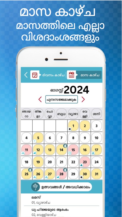 Malayalam Calendar 2025