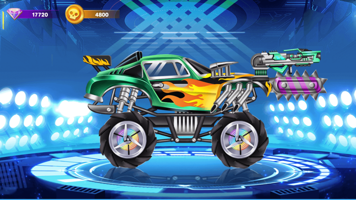 Monster Truck Battle Game