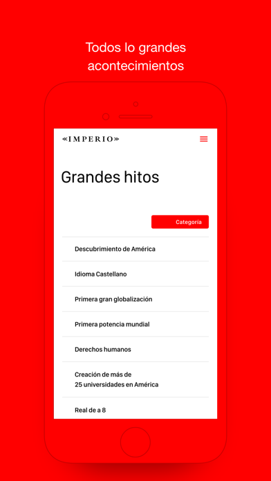 Imperio App | Historia España Screenshot