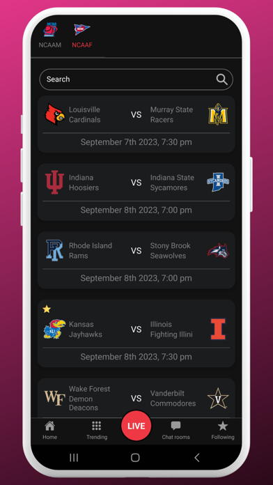 RaveOn — Sports Fans Be Heard Screenshot