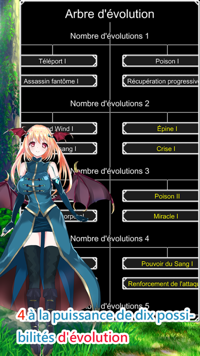 Screenshot #1 pour Chemin évolutif des Slime