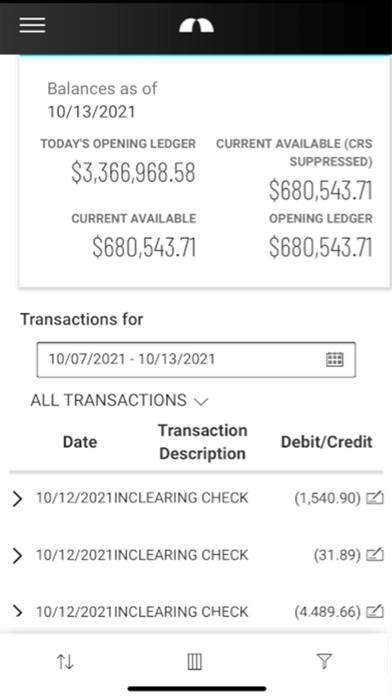 BankUnited Lynx Screenshot