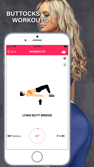 Butt Legs Workout for Buttocks Screenshot