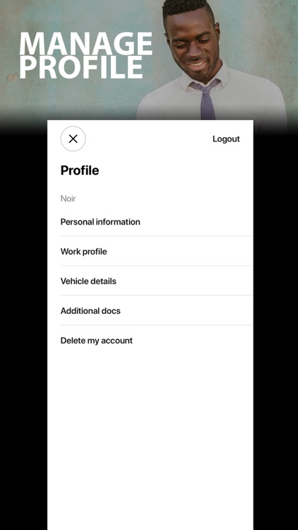 Noir Partner - Drive & Earn screenshot-5