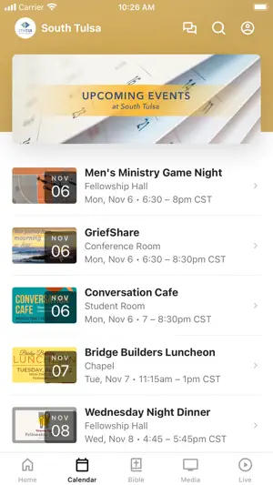 South Tulsa Baptist Church screenshot 2