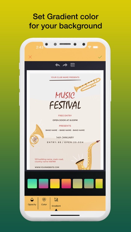 Flyer Maker: Poster Maker Card screenshot-6