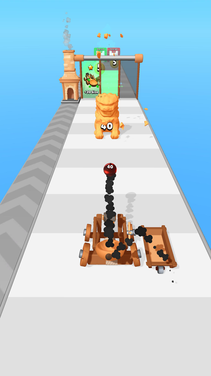 Catapult Run 3D
