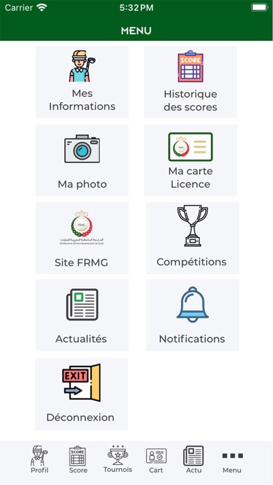 FRMG ESPACE LICENCE Screenshot