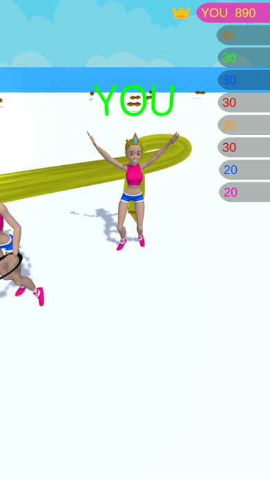 Hair Rush Game Screenshot